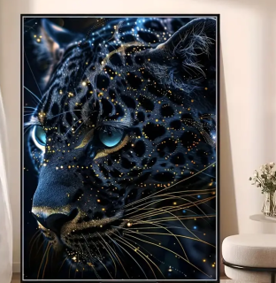 Diamond Painting Bilder Black Panther